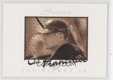 1997 Score - The Franchise #3 - Cal Ripken Jr.