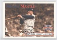 Mickey Mantle (Batting Left; Follow Through)