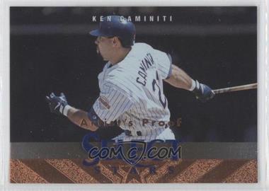 1997 Select - [Base] - Artist's Proof #143 - Ken Caminiti