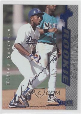 1997 Select - [Base] - Rookie Autographs #140 - Wilton Guerrero