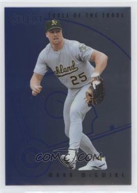 1997 Select - Tools of the Trade - Mirror Blue #19 - Mark McGwire, Frank Thomas