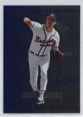1997 Select - Tools of the Trade - Mirror Blue #2 - Greg Maddux, Andy Pettitte