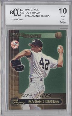 1997 Skybox Circa - Fast Track #7 - Mariano Rivera [BCCG 10 Mint or Better]