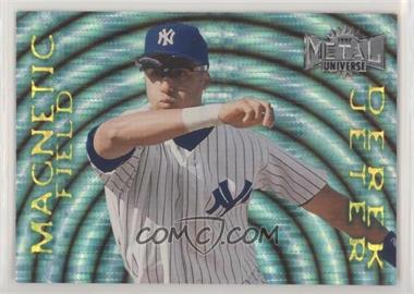 1997 Skybox Metal Universe - Magnetic Field #5 - Derek Jeter