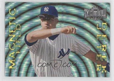 1997 Skybox Metal Universe - Magnetic Field #5 - Derek Jeter