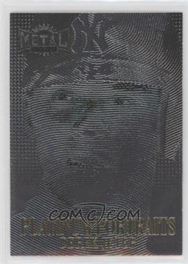 1997 Skybox Metal Universe - Platinum Portraits #4 - Derek Jeter