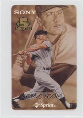 1997 Sprint/Sony Phone Cards - [Base] #8 - Mickey Mantle