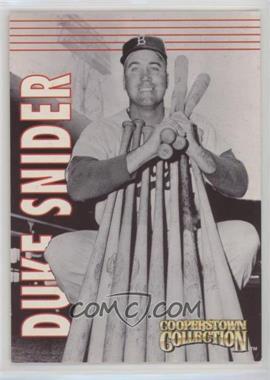 1997 Starting Lineup Cards - Cooperstown Collection #4 - Duke Snider