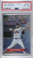 John Smoltz, Kevin Brown, Shane Reynolds [PSA 8 NM‑MT]