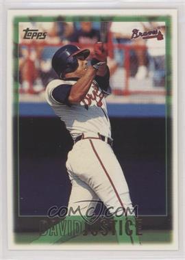 1997 Topps - [Base] #244 - David Justice