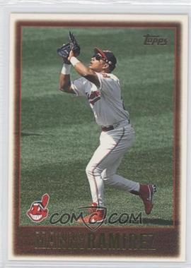 1997 Topps - [Base] #318 - Manny Ramirez