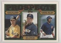 Prospects - Mark Bellhorn, Russ Johnson, Enrique Wilson