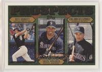 Prospects - Jeff Abbott, Shane Monahan, Edgard Velazquez [EX to NM]