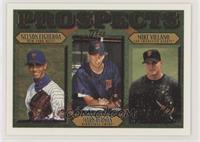 Prospects - Nelson Figueroa, Mark Redman, Mike Villano [EX to NM]