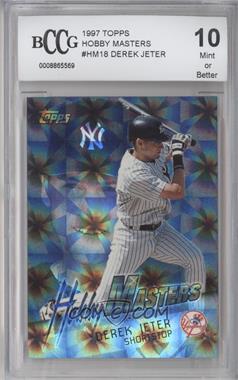 1997 Topps - Hobby Masters #HM18 - Derek Jeter [BCCG 10 Mint or Better]