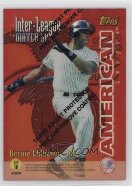 1997 Topps - Inter-League Match-Ups - Refractors #ILM10 - Bernie Williams, Todd Hundley