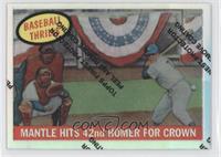 Mickey Mantle (1959 Topps Baseball Thrills)