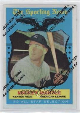 1997 Topps - Mickey Mantle Reprints - Finest Refractors #27 - Mickey Mantle (1959 Topps All-Star)