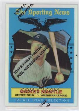 1997 Topps - Mickey Mantle Reprints - Finest Refractors #27 - Mickey Mantle (1959 Topps All-Star)