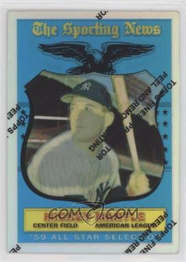 1997 Topps - Mickey Mantle Reprints - Finest Refractors #27 - Mickey Mantle (1959 Topps All-Star)