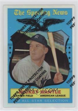 1997 Topps - Mickey Mantle Reprints - Finest Refractors #27 - Mickey Mantle (1959 Topps All-Star)