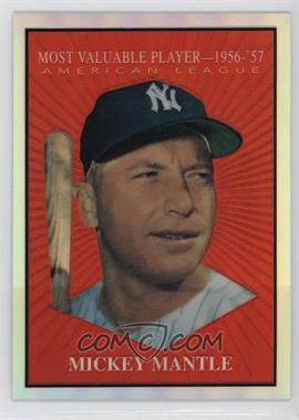 1997 Topps - Mickey Mantle Reprints - Finest Refractors #31 - Mickey Mantle (1961 Topps MVP)