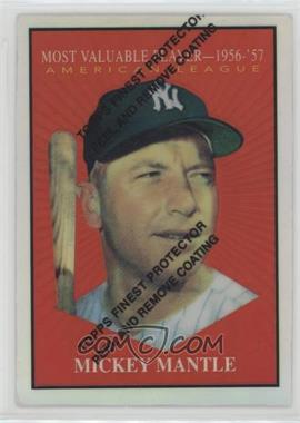 1997 Topps - Mickey Mantle Reprints - Finest Refractors #31 - Mickey Mantle (1961 Topps MVP)