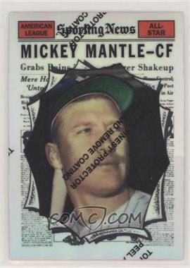 1997 Topps - Mickey Mantle Reprints - Finest Refractors #32 - Mickey Mantle (1961 Topps All-Star)