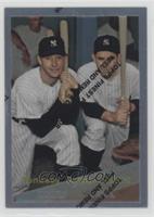 Mickey Mantle, Yogi Berra (1957 Topps)