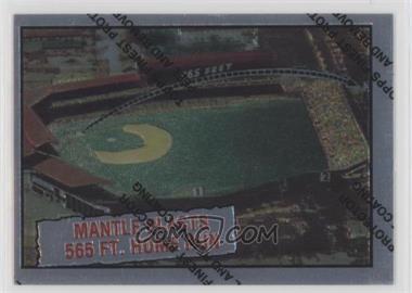 1997 Topps - Mickey Mantle Reprints - Finest #30 - Mickey Mantle (1961 Topps Baseball Thrills)