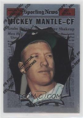 1997 Topps - Mickey Mantle Reprints - Finest #32 - Mickey Mantle (1961 Topps All-Star)