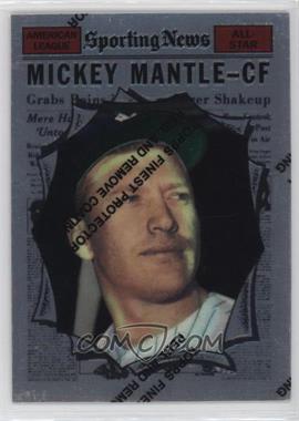 1997 Topps - Mickey Mantle Reprints - Finest #32 - Mickey Mantle (1961 Topps All-Star)