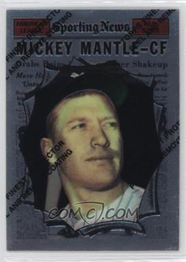 1997 Topps - Mickey Mantle Reprints - Finest #32 - Mickey Mantle (1961 Topps All-Star)