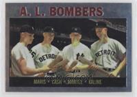 Roger Maris, Norm Cash, Mickey Mantle, Al Kaline (1964 Topps)