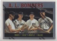 Roger Maris, Norm Cash, Mickey Mantle, Al Kaline (1964 Topps)