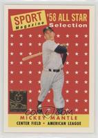 Mickey Mantle (1958 Topps All-Star)