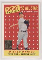 Mickey Mantle (1958 Topps All-Star)