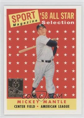 1997 Topps - Mickey Mantle Reprints #25 - Mickey Mantle (1958 Topps All-Star)