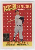 Mickey Mantle (1958 Topps All-Star)