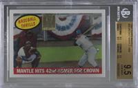 Mickey Mantle (1959 Topps Baseball Thrills) [BGS 9.5 GEM MINT]