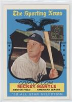Mickey Mantle (1959 Topps All-Star)