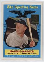 Mickey Mantle (1959 Topps All-Star)