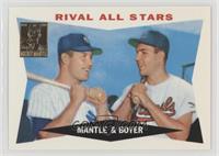 Mickey Mantle, Ken Boyer (1960 Topps) [Noted]