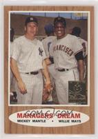 Mickey Mantle, Willie Mays (1962 Topps; Elston Howard, Ernie Banks and Hank Aar…