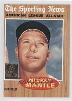Mickey Mantle (1962 Topps All-Star)