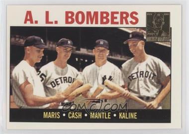 1997 Topps - Mickey Mantle Reprints #36 - Roger Maris, Norm Cash, Mickey Mantle, Al Kaline (1964 Topps)