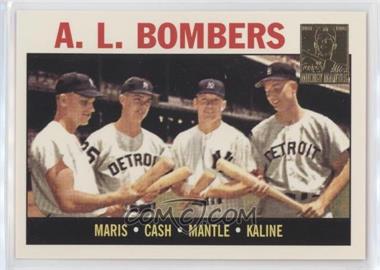 1997 Topps - Mickey Mantle Reprints #36 - Roger Maris, Norm Cash, Mickey Mantle, Al Kaline (1964 Topps)