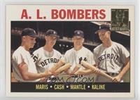 Roger Maris, Norm Cash, Mickey Mantle, Al Kaline (1964 Topps) [EX to …