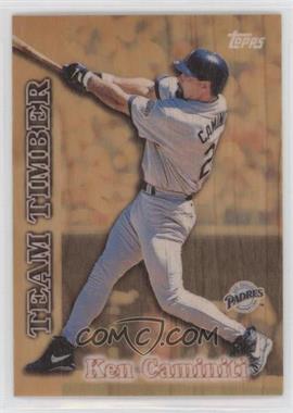 1997 Topps - Team Timber #TT2 - Ken Caminiti