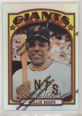 1997 Topps - Willie Mays Reprints - Finest Refractors #26 - Willie Mays (1972 Topps)